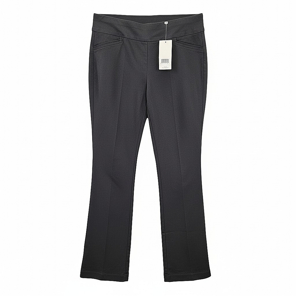NWT! Croft & Barrow Women's Gray Mid Rise Bootcut Pants